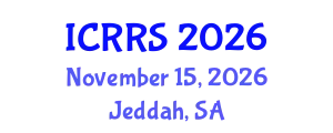 International Conference on Religion and Religious Studies (ICRRS) November 15, 2026 - Jeddah, Saudi Arabia