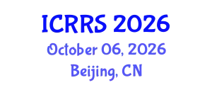 International Conference on Religion and Religious Studies (ICRRS) October 06, 2026 - Beijing, China