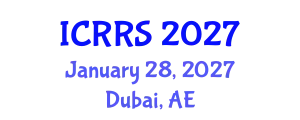 International Conference on Religion and Religious Studies (ICRRS) January 28, 2027 - Dubai, United Arab Emirates