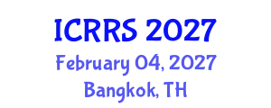 International Conference on Religion and Religious Studies (ICRRS) February 04, 2027 - Bangkok, Thailand