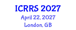 International Conference on Religion and Religious Studies (ICRRS) April 22, 2027 - London, United Kingdom