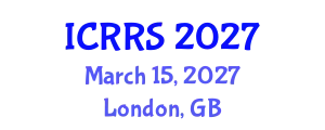 International Conference on Religion and Religious Studies (ICRRS) March 15, 2027 - London, United Kingdom