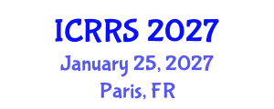 International Conference on Religion and Religious Studies (ICRRS) January 25, 2027 - Paris, France