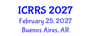 International Conference on Religion and Religious Studies (ICRRS) February 25, 2027 - Buenos Aires, Argentina