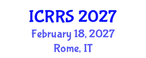 International Conference on Religion and Religious Studies (ICRRS) February 18, 2027 - Rome, Italy