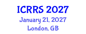 International Conference on Religion and Religious Studies (ICRRS) January 21, 2027 - London, United Kingdom