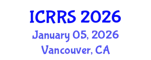 International Conference on Religion and Religious Studies (ICRRS) January 05, 2026 - Vancouver, Canada