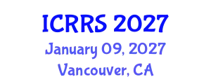 International Conference on Religion and Religious Studies (ICRRS) January 09, 2027 - Vancouver, Canada