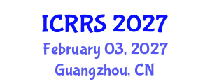 International Conference on Religion and Religious Studies (ICRRS) February 03, 2027 - Guangzhou, China