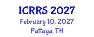 International Conference on Religion and Religious Studies (ICRRS) February 10, 2027 - Pattaya, Thailand
