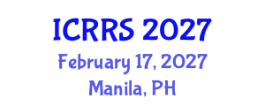 International Conference on Religion and Religious Studies (ICRRS) February 17, 2027 - Manila, Philippines