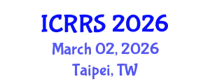 International Conference on Religion and Religious Studies (ICRRS) March 02, 2026 - Taipei, Taiwan