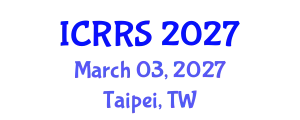 International Conference on Religion and Religious Studies (ICRRS) March 03, 2027 - Taipei, Taiwan