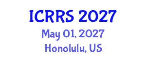 International Conference on Religion and Religious Studies (ICRRS) May 01, 2027 - Honolulu, United States