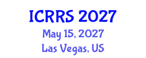 International Conference on Religion and Religious Studies (ICRRS) May 15, 2027 - Las Vegas, United States