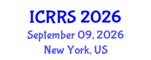 International Conference on Religion and Religious Studies (ICRRS) September 09, 2026 - New York, United States