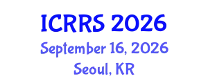 International Conference on Religion and Religious Studies (ICRRS) September 16, 2026 - Seoul, Republic of Korea