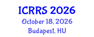 International Conference on Religion and Religious Studies (ICRRS) October 18, 2026 - Budapest, Hungary
