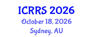 International Conference on Religion and Religious Studies (ICRRS) October 18, 2026 - Sydney, Australia