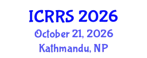 International Conference on Religion and Religious Studies (ICRRS) October 21, 2026 - Kathmandu, Nepal