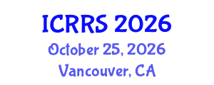 International Conference on Religion and Religious Studies (ICRRS) October 25, 2026 - Vancouver, Canada