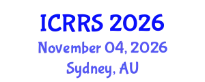 International Conference on Religion and Religious Studies (ICRRS) November 04, 2026 - Sydney, Australia