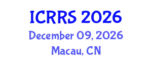 International Conference on Religion and Religious Studies (ICRRS) December 09, 2026 - Macau, China