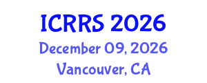 International Conference on Religion and Religious Studies (ICRRS) December 09, 2026 - Vancouver, Canada