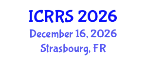 International Conference on Religion and Religious Studies (ICRRS) December 16, 2026 - Strasbourg, France