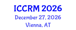 International Conference on Comparative Religion and Mythology (ICCRM) December 27, 2026 - Vienna, Austria