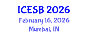 International Conference on Ecotourism, Sustainability and Biodiversity (ICESB) February 16, 2026 - Mumbai, India