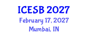 International Conference on Ecotourism, Sustainability and Biodiversity (ICESB) February 17, 2027 - Mumbai, India