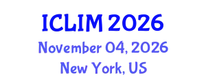 International Conference on Library and Information Management (ICLIM) November 04, 2026 - New York, United States