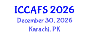 International Conference on Child and Family Studies (ICCAFS) December 30, 2026 - Karachi, Pakistan