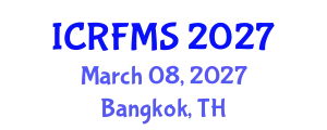 International Conference on Refugee and Forced Migration Studies (ICRFMS) March 08, 2027 - Bangkok, Thailand