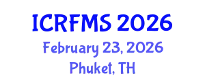 International Conference on Refugee and Forced Migration Studies (ICRFMS) February 23, 2026 - Phuket, Thailand