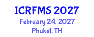 International Conference on Refugee and Forced Migration Studies (ICRFMS) February 24, 2027 - Phuket, Thailand