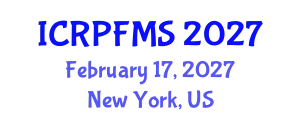 International Conference on Refugee Protection and Forced Migration Studies (ICRPFMS) February 17, 2027 - New York, United States