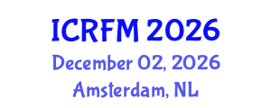 International Conference on Refugee and Forced Migration (ICRFM) December 02, 2026 - Amsterdam, Netherlands