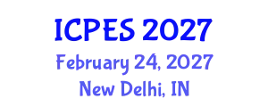 International Conference on Pavement Engineering and Science (ICPES) February 24, 2027 - New Delhi, India