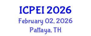 International Conference on Pavement Engineering and Infrastructure (ICPEI) February 02, 2026 - Pattaya, Thailand