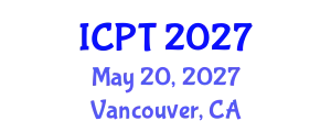 International Conference on Pavement Technologies (ICPT) May 20, 2027 - Vancouver, Canada
