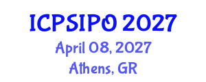 International Conference on Political Science and International Political Order (ICPSIPO) April 08, 2027 - Athens, Greece
