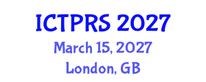 International Conference on Theology, Philosophy, and Religious Studies (ICTPRS) March 15, 2027 - London, United Kingdom