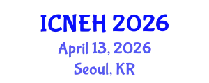International Conference on Nurse Education and Healthcare (ICNEH) April 13, 2026 - Seoul, Republic of Korea