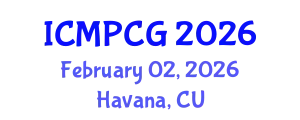 International Conference on Minerals Processing, Crushing and Grinding (ICMPCG) February 02, 2026 - Havana, Cuba