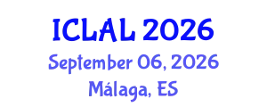 International Conference on Linguistics and Applied Linguistics (ICLAL) September 06, 2026 - Málaga, Spain