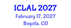 International Conference on Languages and Applied Linguistics (ICLAL) February 17, 2027 - Bogota, Colombia