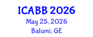 International Conference on Advanced Bioinformatics and Biology (ICABB) May 25, 2026 - Batumi, Georgia