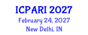 International Conference on Public Administration Reform and Innovation (ICPARI) February 24, 2027 - New Delhi, India